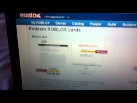 how come my robux card dosent work