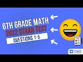 Key Concepts from the 2022 STAAR 6th Grade Math Test