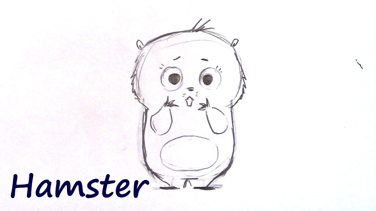 How to Draw aHamster - Step by Step for Beginners - Christopher Hart