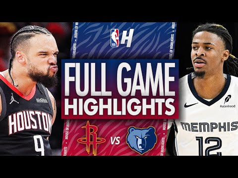 Houston Rockets vs Memphis Grizzlies - Full Game Highlights | January 9, 2025 NBA Season