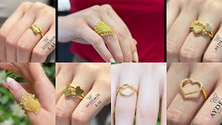 Latest gold ring designs