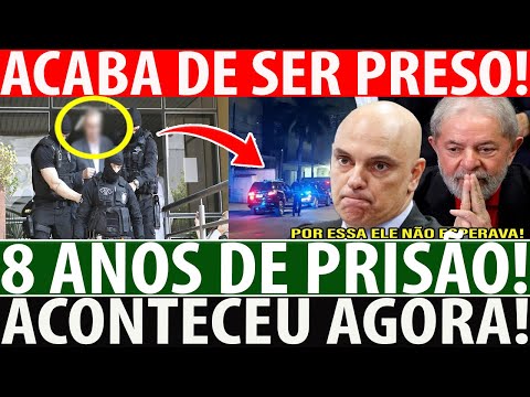 URGENTE! ACABA DE SER PRES0! CONDENADO 8 ANOS DE PRISÃ0 - MORAES CONFESSA FUGA DO X!