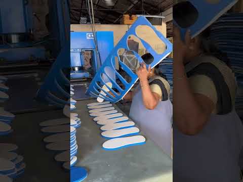 Chappal Making Process | Slippers Manufacturing Factory
