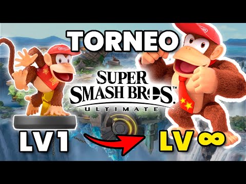 Entreno MONO para jugar a VIDEOJUEGOS 🐵 Torneo AMIIBO Super Smash Bros Ultimate 💥