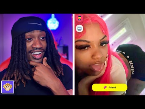 SHE WAS READY TO RISK IT ALL ON THE MONKEY APP... 😈