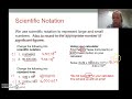Scientific Notation and Unit Conversions