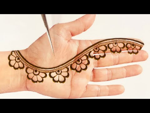 Easy Simple Mehndi Design | New Stylish Front hand Mehndi design | Mehndi design | Mehandi designs