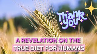 This is a Revelation on Diet never Explained Before now - Very Important  - 2165