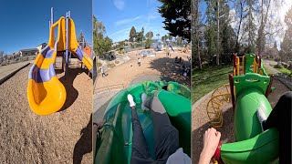 School Playground Parkour POV