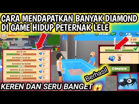 Cara Mendapatkan Banyak Diamond Di Game Hidup Peternak Lele || Cara Dapat Diamond Catfish Breeder