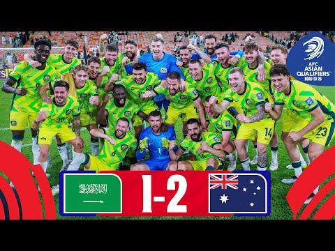 MISSION COMPLETE: AUSTRALIA TO 2026! | Saudi Arabia - Australia | Highlights #AsianQualifiers RT 26