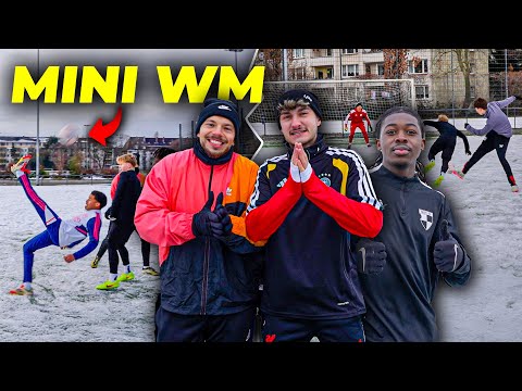 EXTREME WM FUßBALL CHALLENGE vs ABONNENTEN im SCHNEE !
