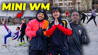 EXTREME WM FUßBALL CHALLENGE vs ABONNENTEN im SCHNEE !