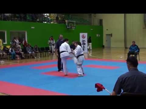 Kick-Ass Karate Girl Knocks Out Her Opponent In The Coolest Way Possible!