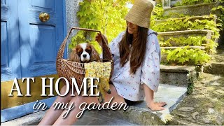 Slow Living on Lake Como - planting tomatoes, cucumbers & a dreamy garden day