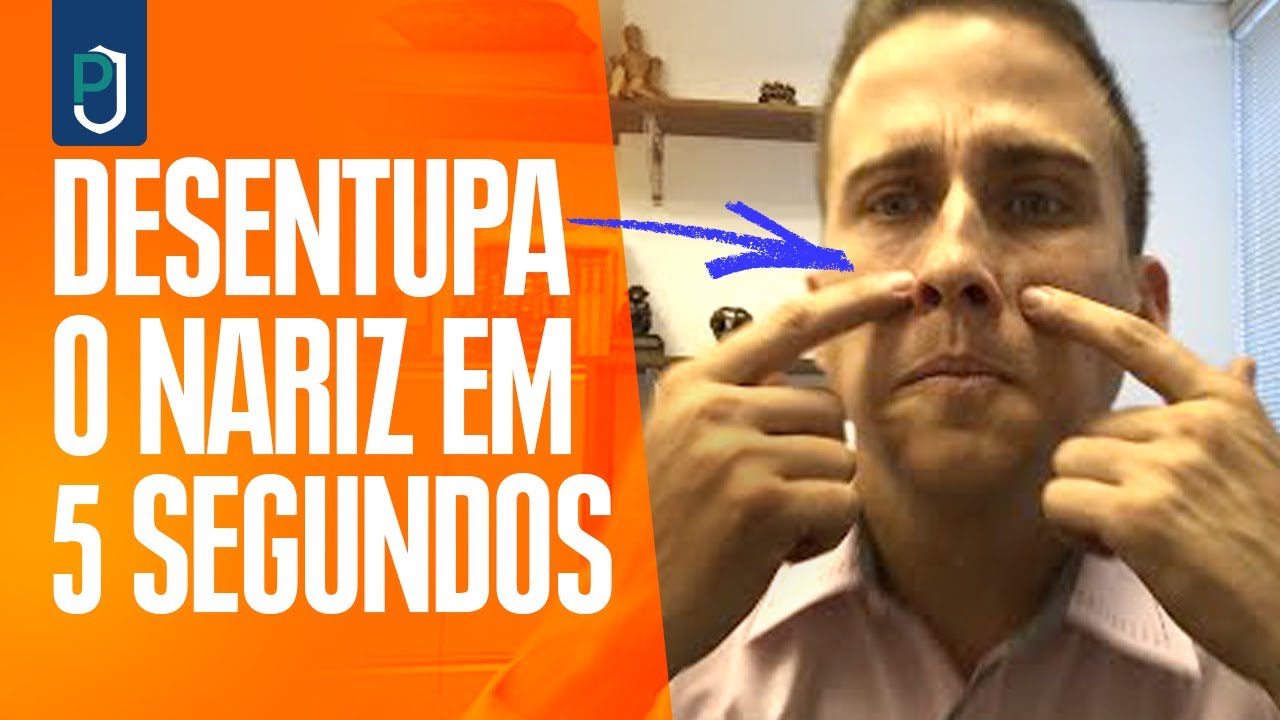 Nariz Entpuido Aprenda Como Desentupir O Nariz Em 5 SEGUNDOS