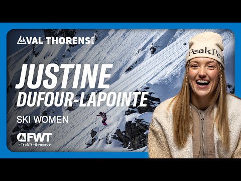 Justine Dufour-Lapointe Stomping a Backflip I 2025 Val Thorens Pro