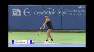 Caroline Wozniacki 🇩🇰 vs. Anastasia Pavlyuchenkova | Round of 32 | Cincinnati Open 2024 - Highlights