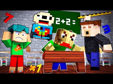 Minecraft - BALDI'S BASICS - BALDI GETS BEAT!