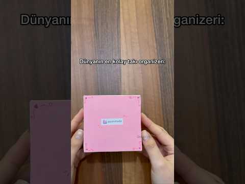 Takı Organizerini Kendin Yap🎀 DIY Jewelry Box #diy #kendinyap #meyzileyoutubeshorts #jewelrybox