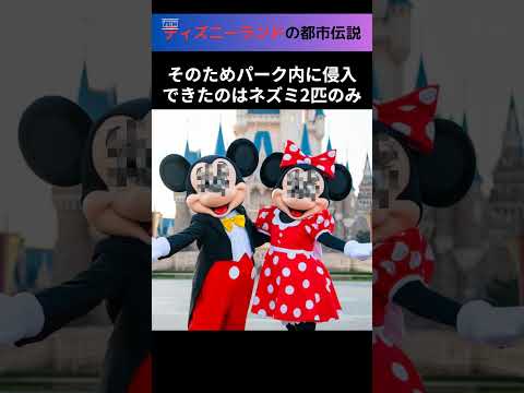 夢の国の秘密！ディズニーランドの都市伝説