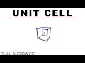 Unit Cells and Crystal Symmetries