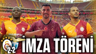 Victor Osimhen & Leroy Sane İmza Töreni - FORMA LANSMANI | Galatasaray 2-2 Lazio