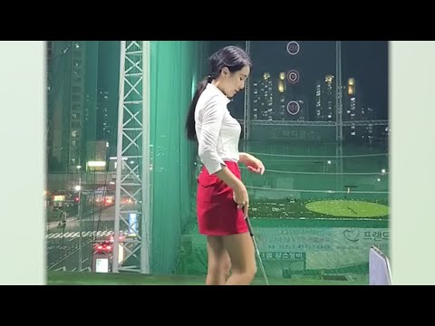 부산골프레슨! KLPGA 허은지 프로의 골프스윙!