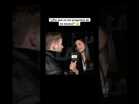 Emilia se enfrentó a un notero de LAM cuando quiso indagar sobre su relación con Tini 