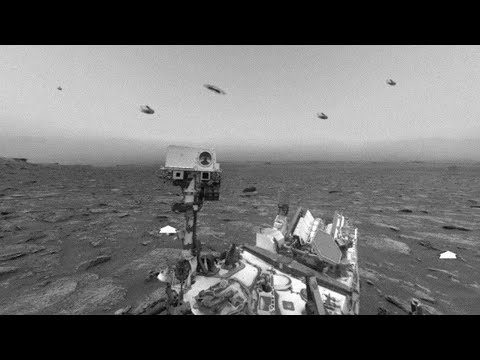 UFO NEWS: UFOS SEEN SURROUNDING THE CURIOSITY ROVER ON MARS?