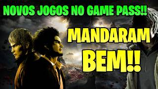 NOVOS JOGOS CHEGANDO AO GAME PASS!! A MICROSOFT MANDOU BEM NESSE LOTE DE JOGOS!!