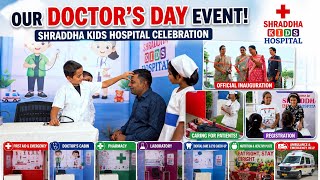 😲 School Turned Into a Real Hospital! | Shraddha Kids Hospital | No Bag Day 2026