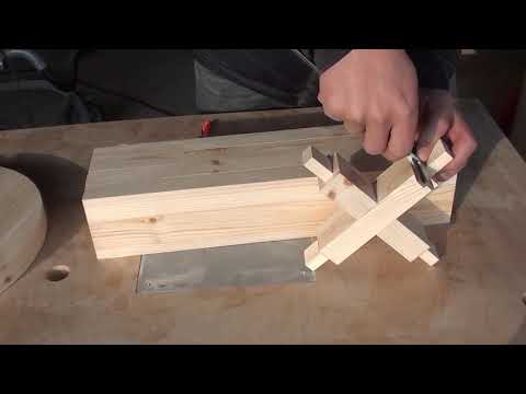 [Woodworking] Making A Wooden Stool Without Nails / Wood Stool DIY