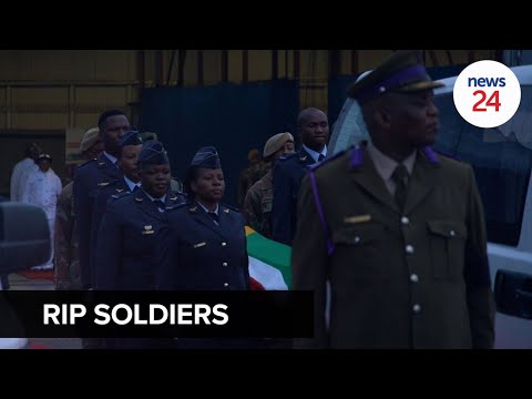 WATCH | Ramaphosa pays tribute to fallen soldiers 'who paid ultimate price' in DRC