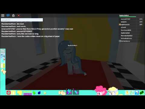 Mlp Fim Game Codes 07 2021 - roblox mlp roleplay codes