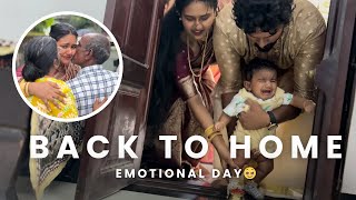 EMOTIONAL DAY🥹 BACK TO HUSBAND’S HOME🏡