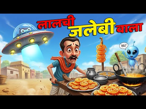 लालची जलेबीवाला  | LALCHI JALEBIWALA | HINDI STORIES | HINDI KAHANI | LALCHI KAHANI | MORAL STORIES
