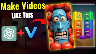 How to make video like lovely horror show using Ai | just in minute 