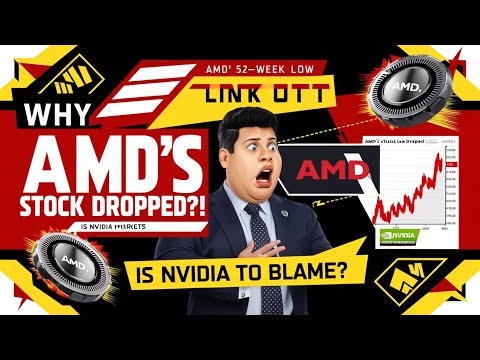 What's Behind AMD's Shocking 52-Week Low? ||  Amd stock ||  tech news