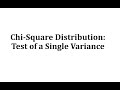 Chi-Square Test Concepts