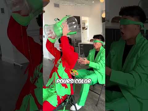 Amazing Blindfold Color Passing Challenge
