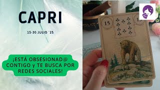 CAPRICORNIO...NO TE OLVIDA Y OCURRE ALGO QUE TE DEJA SIN PALABRAS HORÓSCOPO AMOR 15-30 JULIO ´25