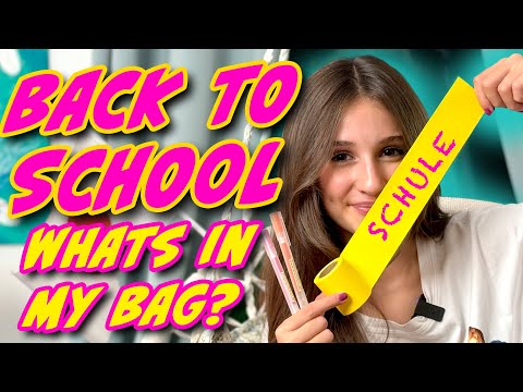 ILIAS WELT 👜 Back to School (Whats in my bag)