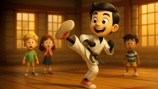 What if we couldn’t Stop doing Karate? | #aumsum #kids #cartoon #science
