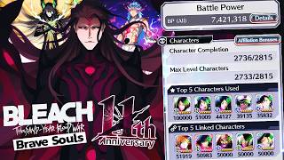 BLEACH BRAVE SOULS 11TH ANNIVERSARY ACCOUNT SHOWCASE!