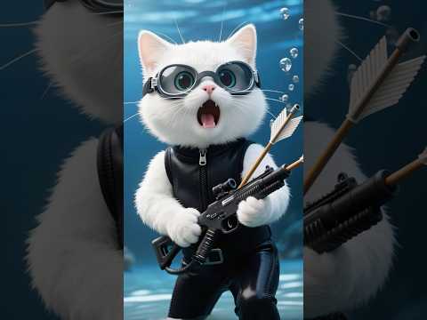 😱🐟Daddy Kitten Captured to Atlantis
