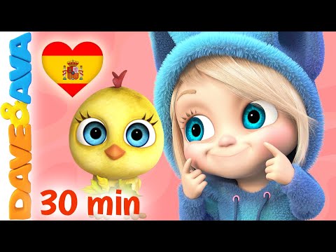 🤗 En la Bahía Parte 2 y Más Canciones Infantiles | Dave and Ava en Español 🤗