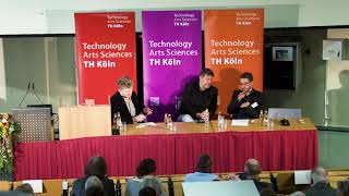 Christian Felber, Dr. Robert Habeck und Oliver Richters im Gespräch