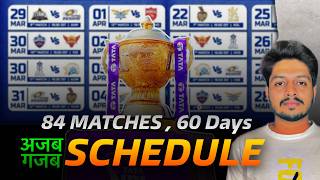 IPL 2026 - 84 Matches IPL Schedule Done | Cricket Fatafat | EP 1658 | MY Cricket Production