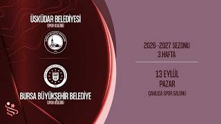 ÜSKÜDAR BLD. SK - BURSA BŞB. SK | HENTBOL KADINLAR SÜPER LİGİ 3.HAFTA